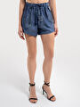 thumb-Regular Fit Kadın Şort