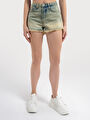 thumb-Regular Fit Kadın Şort