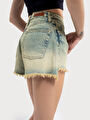 thumb-Regular Fit Kadın Şort