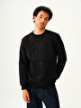 thumb-Regular Fit Erkek Sweatshirt