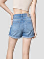 thumb-Regular Fit Kadın Şort