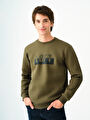 thumb-Regular Fit Erkek Sweatshirt