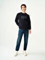 thumb-Regular Fit Erkek Sweatshirt