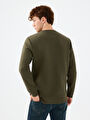 thumb-Regular Fit Erkek Sweatshirt