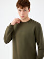 thumb-Regular Fit Erkek Sweatshirt