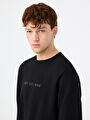 thumb-Regular Fit Erkek Sweatshirt