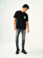 thumb-Loose Fit Erkek Tshirt K.kol