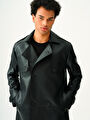 thumb-Regular Fit Erkek Trenchcoat