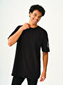 thumb-Oversize Fit Erkek Tshirt K.kol