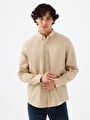 thumb-Regular Fit Erkek Gömlek U.kol