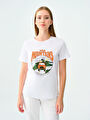 thumb-Regular Fit Kadın Tshirt K.kol