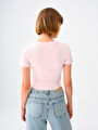 thumb-Fitted Kadın Tshirt K.kol