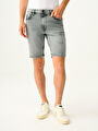 thumb-Slim Fit Erkek Şort