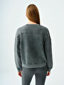thumb-Oversize Kadın Sweatshirt