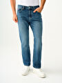 thumb-Simon Straight Fit Erkek Pantolon