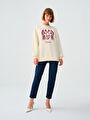 thumb-Loose Fit Kadın Sweatshirt