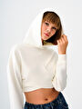 thumb-Crop Kadın Sweatshirt