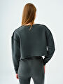 thumb-Crop Kadın Sweatshirt