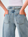 thumb-Baggy Baggy Fit Kadın Pantolon