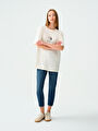 thumb-Oversize Fit Kadın Tshirt K.kol