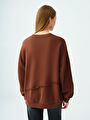 thumb-Oversize Kadın Sweatshirt