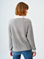 thumb-Oversize Kadın Sweatshirt