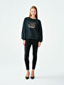 thumb-Oversize Kadın Sweatshirt