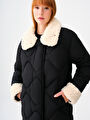 thumb-Loose Fit Kadın Kaban