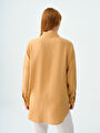 thumb-Loose Fit Kadın Gömlek U.kol