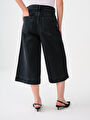 thumb-Culotte Cropped Regular Fit Kadın Pantolon