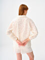 thumb-Oversize Kadın Bluz U.kol
