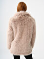 thumb-Loose Fit Kadın Mont