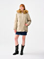 thumb-Regular Fit Kadın Mont
