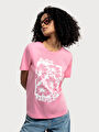 thumb-Regular Fit Kadın Tshirt K.kol