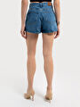 thumb-Regular Fit Kadın Şort