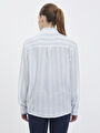 thumb-Regular Fit Kadın Gömlek U.kol