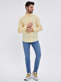thumb-Slim Fit Erkek Gömlek U.kol