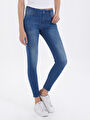 thumb-Nicole Skinny Fit Kadın Pantolon