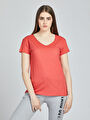 thumb-Regular Fit Kadın Tshirt K.kol