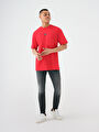 thumb-Oversize Fit Erkek Tshirt K.kol
