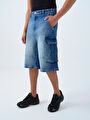 thumb-Baggy Fit Erkek Şort