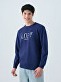 thumb-Regular Fit Erkek Sweatshirt