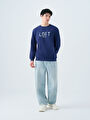 thumb-Regular Fit Erkek Sweatshirt