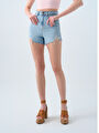 thumb-Regular Fit Kadın Şort