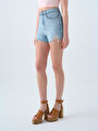 thumb-Regular Fit Kadın Şort