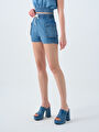 thumb-Regular Fit Kadın Şort