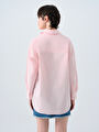 thumb-Oversize Fit Kadın Gömlek U.kol