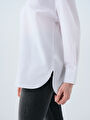 thumb-Oversize Fit Kadın Gömlek U.kol