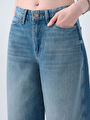 thumb-Horse Baggy Fit Kadın Pantolon