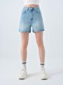 thumb-Regular Fit Kadın Şort